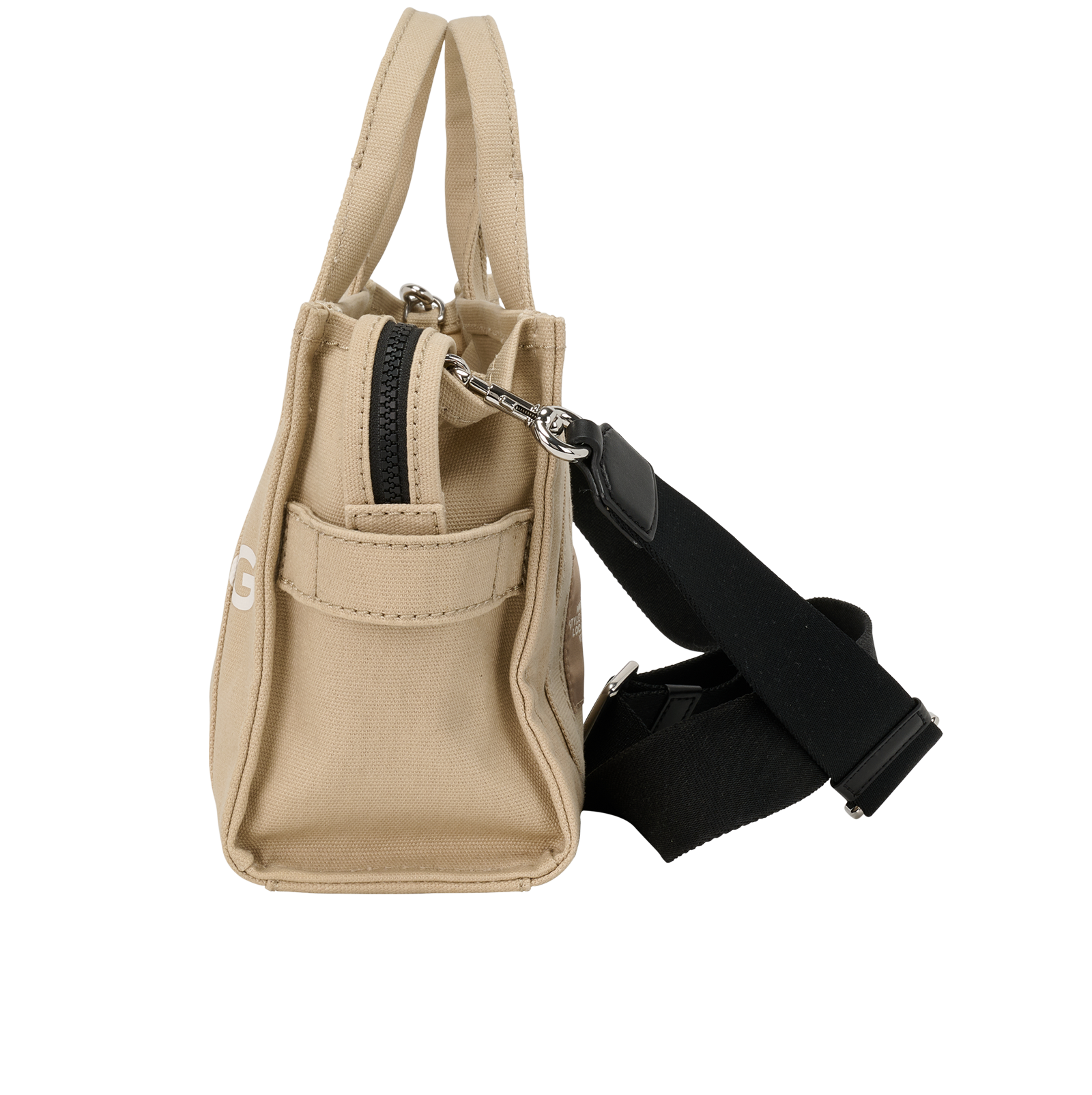 Small The Tote Bag, &pound;120, Handbags, Beige, Canvas, Bottom view